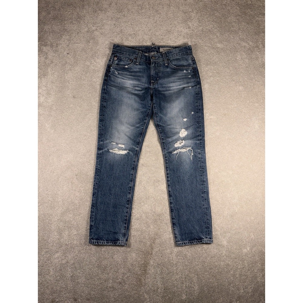 AG Adriano Goldschmied Jeans Womens 25R Blue Denim The Ex Boyfriend Slouchy Slim
